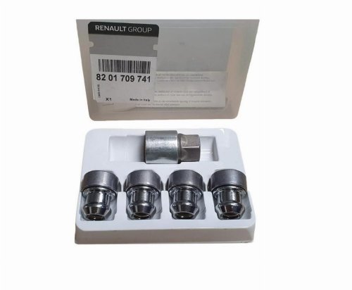 Stöldskyddsskruvar 8201709741 Set Renault Original Ny