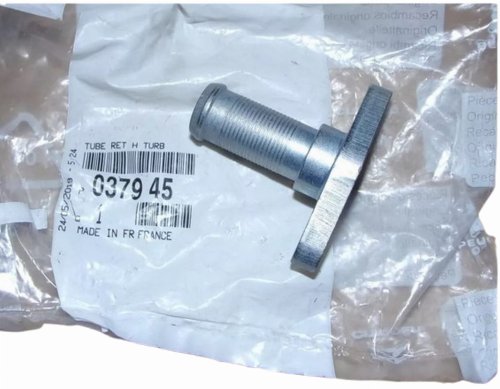 Smörjledning till turbin 037945 0379.45 Citroen C5 III 2.0HDI Original Ny