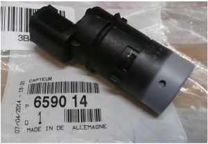 Parkeringssensor 659014 6590.14 Citroen C2/C8/ Peugeot 807 Original Ny