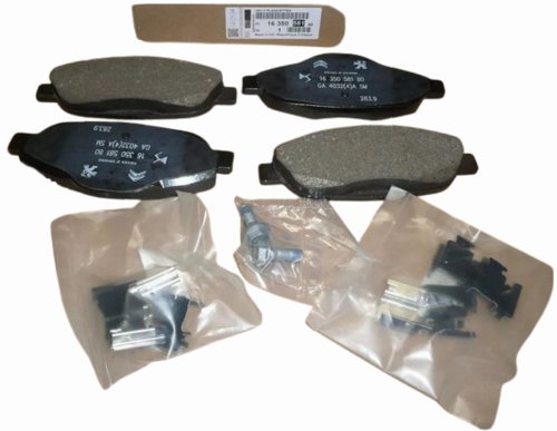 Bromsbelägg fram 1635058180 Peugeot 308/3008/408 Original Nya