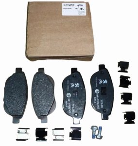 Bromsbelägg fram 1611140780 Citroen C3 Peugeot 207/1007 Original Nya