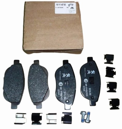 Bromsbelägg fram 1611140780 Citroen C3 Peugeot 207/1007 Original Nya