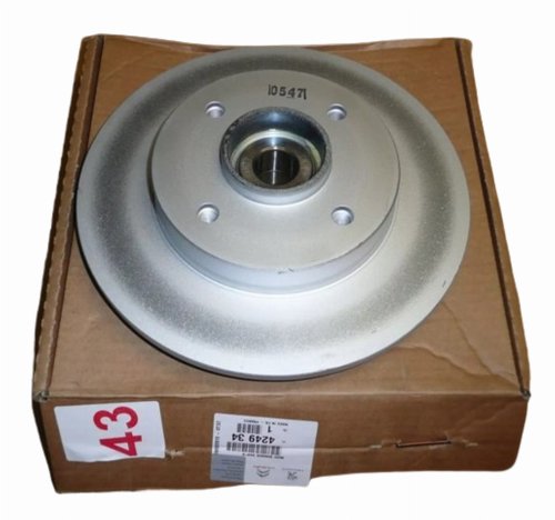 Bromsskiva bak 424934 4249.34 Citroen C4 Peugeot 307 Original Ny