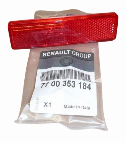 Reflektor, bakre stötfångare 7700353184 Renault Master II Original Ny