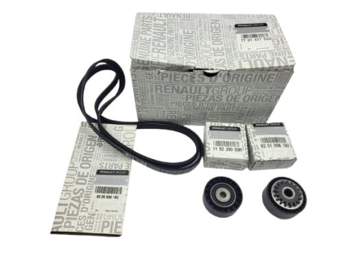 Komplett kuggrem 1,2 16V 7701477533 Ny originaldel Dacia Renault Sandero