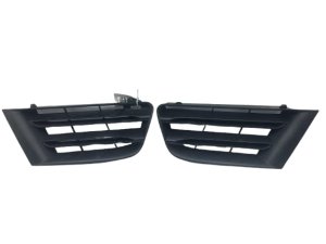 Stötfångargaller 7701477306 Fram Komplett L+R Renault Scenic II Lift Begagnad  Original