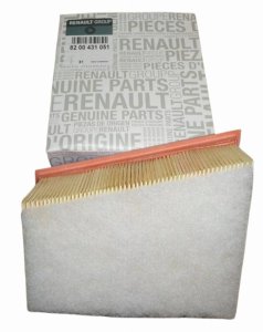 Luftfilter 8200431051 Renault Clio/Espace/Laguna/Megane 1.6 Original Ny