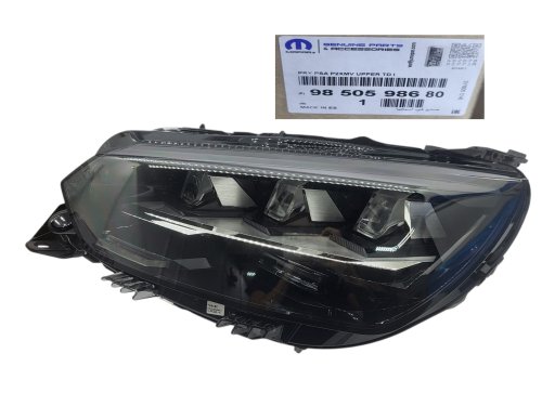 Reflektor vänster 9850598680 Peugeot 2008 II Original Ny