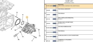 Termostathus 1.4  1.6 VTI Peugeot 308 V754184680 9810916880 Begagnad Original
