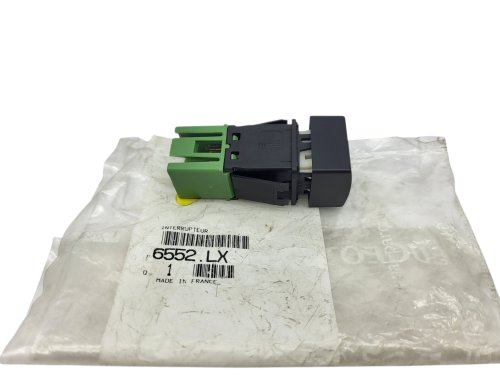Sätesvärmeswitch 6552.LX 6552LX Vänster Peugeot 406 Original Ny