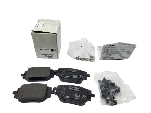 Bromsbelägg bak 1673597480 Peugeot Expert 16 – Original, nya
