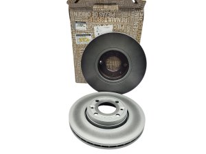 Bromsskiva fram, komplett 402068466R Renault Dacia Original Ny