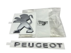Emblem bak 98273643DX Peugeot Partner III/Rifter Original Ny
