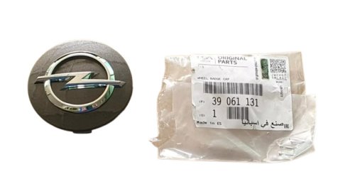 Hjulkapsel till aluminiumfälg 39061131 Opel Crossland X 59 mm Grå Original Ny