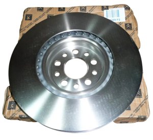 Bromsskiva fram 4249.F2 4249F2 Citroën C8 Peugeot 807 2.0HDi 2.2HDi Original Ny
