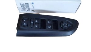 Knapp för att höja/sänka fönstret 735633150 Vänster fram Fiat 500 2015>Original Ny