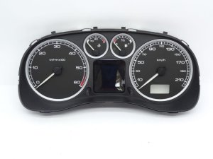 Mätare Instrumentpanel Peugeot 307 9636708880 E 05