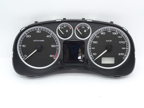 Mätare Instrumentpanel Peugeot 307 9636708880 E 05
