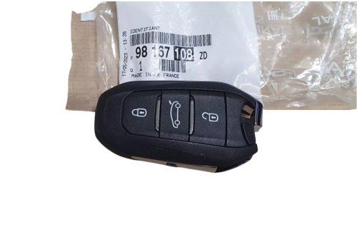 Nyckel 98167108ZD Citroën C4 Cactus Original Ny