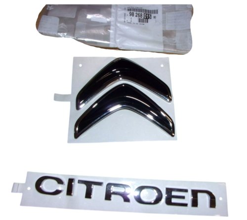 Bakre emblem 9826801580 Citroën C4 Cactus Original Nytt