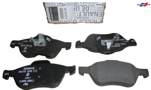 Bromsbelägg Original R Megane II Fram 410600012R