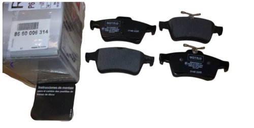 Bromsbelägg 8660006314 Renault Laguna III Citroën C5 III Bak Original Ny