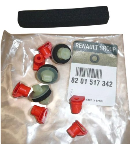 Fäste för bakspoiler, set 8201517342 Renault Megane II Kombi, original, ny