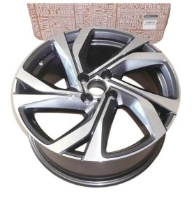 17-tums aluminiumfälg 403007131R Renault Clio V Original Ny