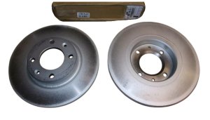 Bromsskivor bak, 2 st. 1670945780 Peugeot 208 II 2008 II Nya Original