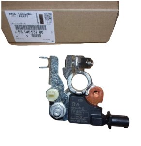 Minuspolsklämma med sensor 9814653780 Citroën Peugeot Original Ny