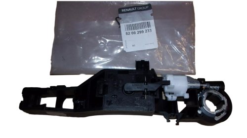 Dörrhandtag vänster fram 8200299233 Renault Laguna III Lack. NV676 Begagnad original