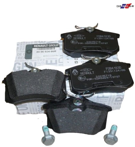 Bromsbelägg Renault Megane 99-08 Bak  440602466R