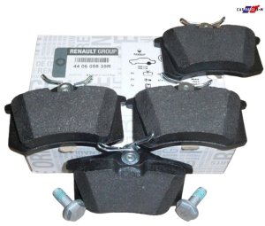 Bromsbelägg Renault Megane 99-08 Bak 440605839R