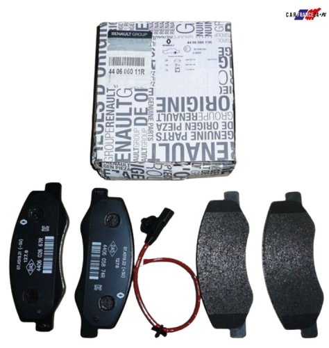 Bromsbelägg Renault Master 10 - Bakre par 163 mm 440606011R