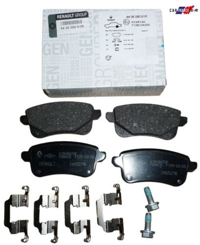 Bromsbelägg Renault Megane 3 Bak 440608061R