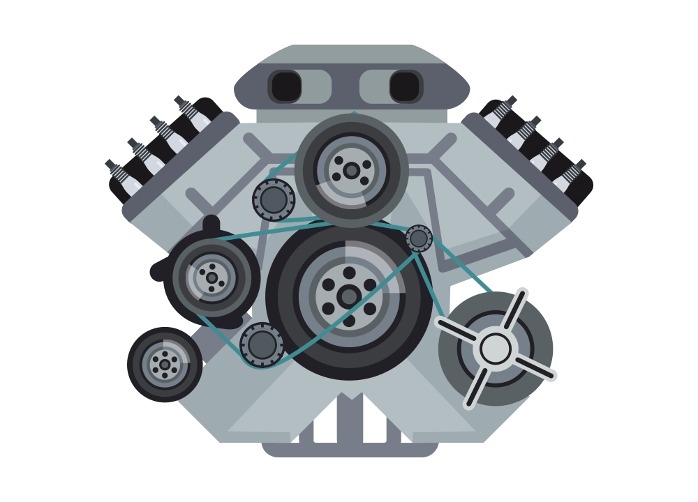 Motor och tillbehör